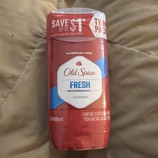 2x Old Spice Fresh High Endurance Deodorant 3 Oz Aluminum Free e 