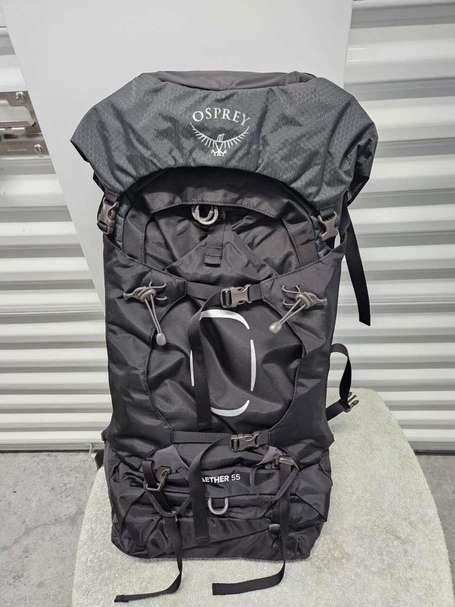 Hiking Backpack Aether Backpack Osprey Aether 65 Black L/XL Hiking Backpack Aether Backpack Osprey Aether 65 Black L/XL