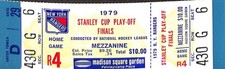 1979 STANLEY CUP PLAYOFFS GAME 4 PLAYOFF FINALS FULL HOCKEY TICKET 430/G/6