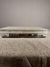 Vintage Samsung DVD-V3800 DVD VHS VCR Combo Player Silver Korea Parts READ