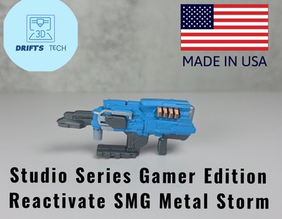 SMG Metal Storm Upgrade Kit for Reactivate Studio Series Figures 