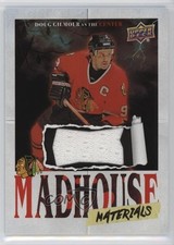 2025-26 Chicago Blackhawks Centennial Madhouse Materials Doug Gilmour HOF 6kv