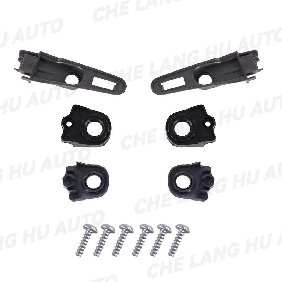 Brand New Headlamp Housing Repair Kit PAIR For Volkswagen Touareg 2015-2018 - Image 3 of 4