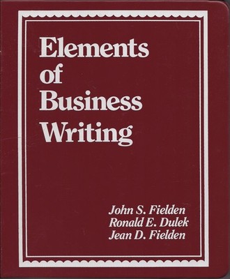 Elements of Business Writing