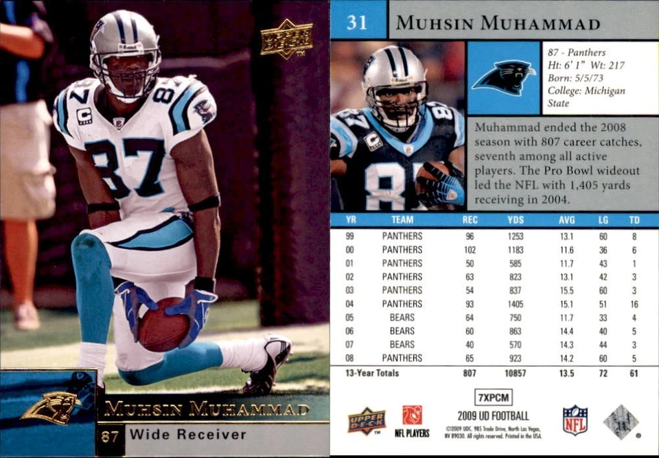 2009 Upper Deck-Football-NFL-Stars-HOFERs-RC-U Pick-Buy Volume-2326 - Image 3 of 4