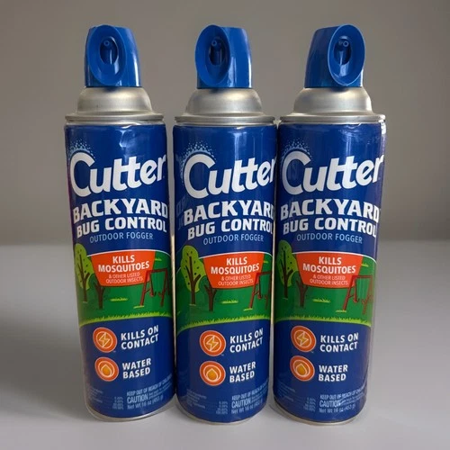 Cutter Backyard Bug Control Outdoor Fogger, 16-ounces, 3 PACK