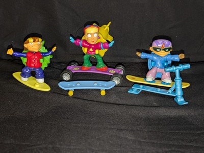 vintage Rocket Power 2002 Burger King Kids Meal Toys Nickelodeon USED 11pcs