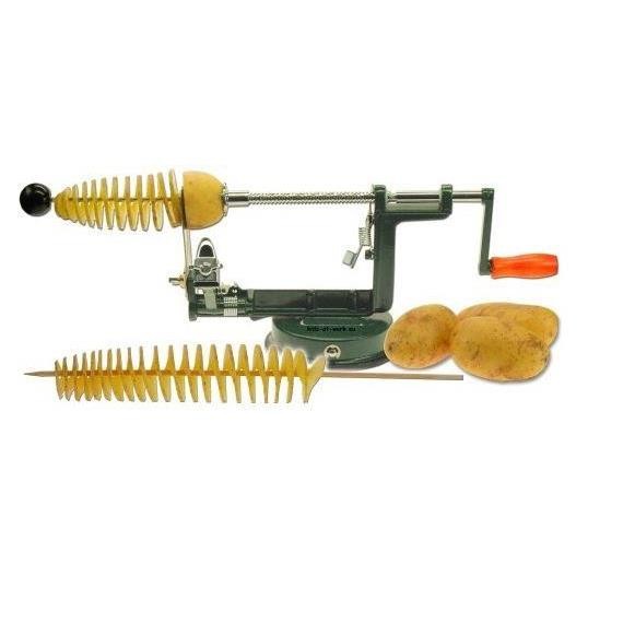 Corvus Kids за работой 600158 - Машина для производства чипсов картофельный шнейдер Спиральный шнейдер 4590₽