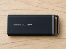 Samsung T5 EVO 8TB USB-C Portable External SSD - Black