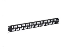 ICC PATCH PANEL BLANK EZ 24-PORT 1 RMS IC107BE241 UPC 633758038539