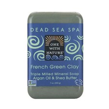 Dead Sea Mineral Bar Soap French Green Clay 7 Oz