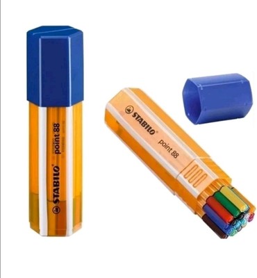 STABILO Point88 Fineliner, 20er Big Point Box, Feinschreiber, F 0,4mm, neu