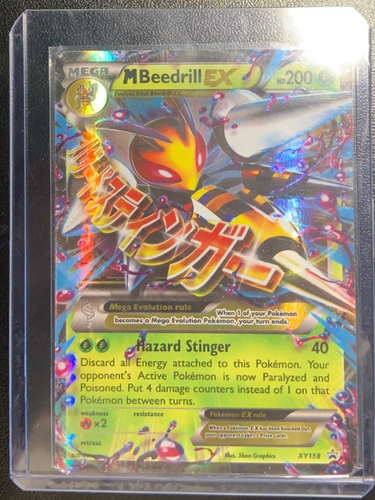 M Beedrill EX XY158 XY Holo