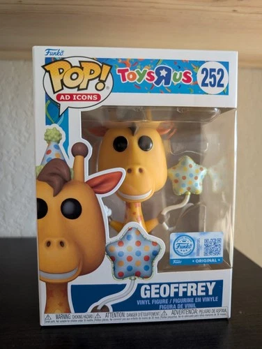 Funko Pop! Ad Icons #252 Toys R Us - Geoffrey (Birthday) Toys R Us Exclusive