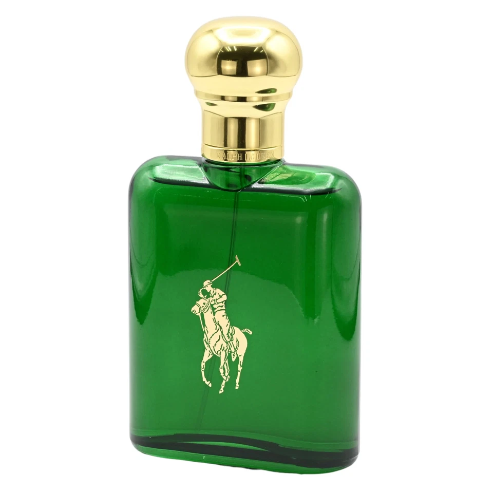 POLO por Ralph Lauren 4.0 OZ Colonia EDT Hombres VERDE Nuevo en Caja Foto 3 de 4
