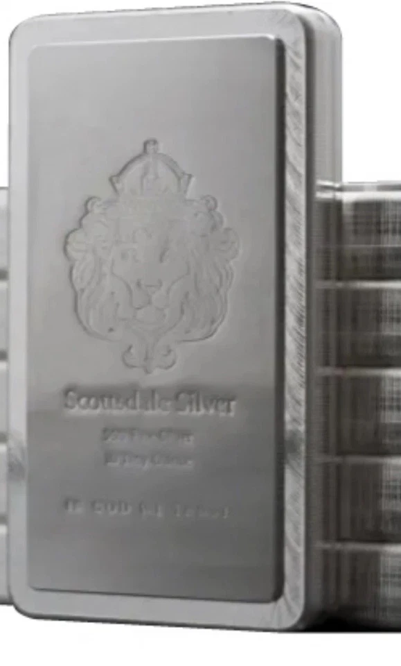 🇺🇸Silver 10 oz Scottsdale Stacker Bar - Image 2 of 3