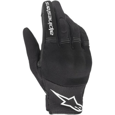 Alpinestars Copper Black White Motorrad Handschuhe Gr. 3XL - Schwarz Weiß Sommer