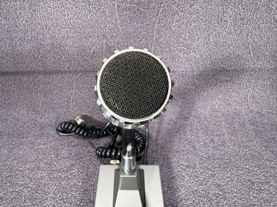 Vintage Kenwood MC-60 PTT Schreibtisch Amateurfunk Transceiver dynamisches Mikrofon Mic - Bild 3 von 4