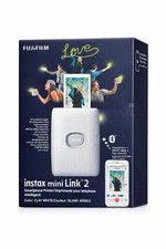 Fujifilm Instax Mini Link 2 Smartphone Printer Clay White Bluetooth New-open box
