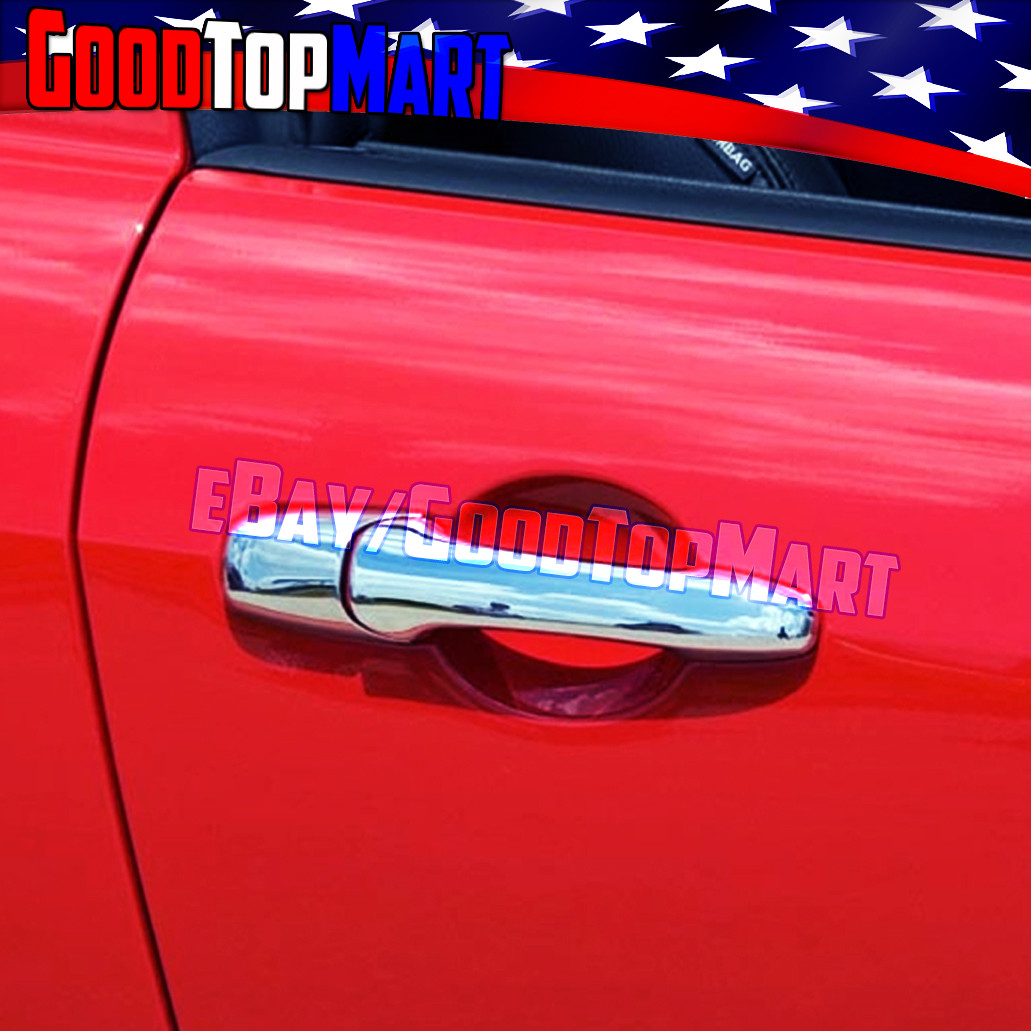 For Ford MUSTANG 20052011 2012 2013 2014 Chrome 2 Door Handle Covers w