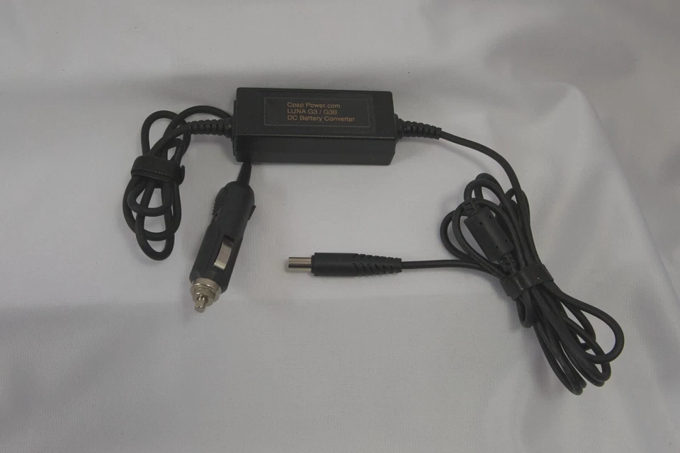 LUNA G3  Battery Converter & Clips runs Cpap off 12V Battery - Imagem 2 de 4