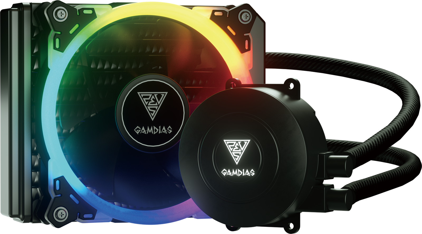 Gamdias CHIONE E1-120 120mm liquid CPU cooler with RGB 120mm Fan
