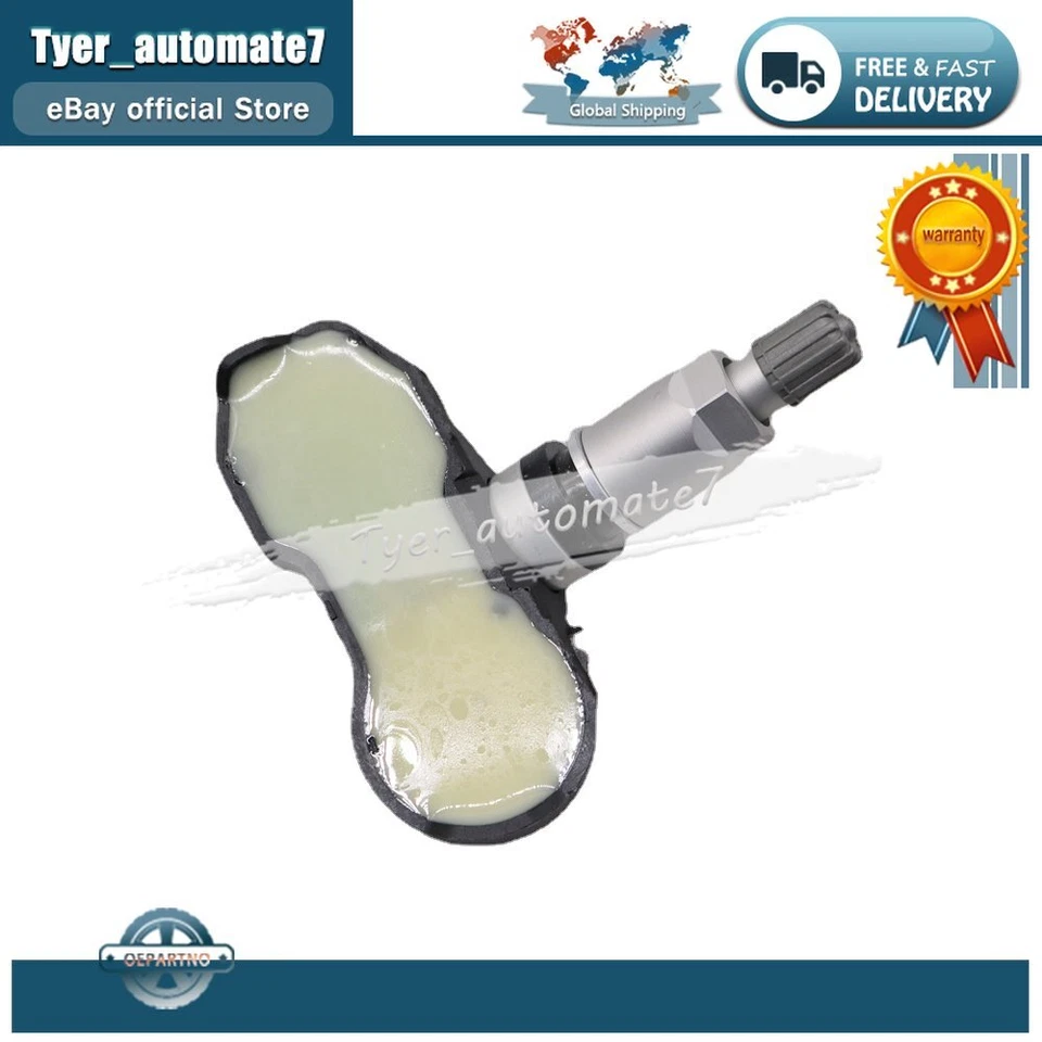 Sensor de pressão dos pneus 4x 433MHz TPMS para 2012-2016 Volkswagen Tiguan CC 3AA907275 - Imagem 4 de 4