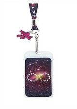Disney Pixar Toy Story Lanyard Buzz Lightyear Infinity ID Holder Keychain NWT