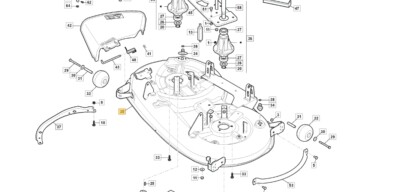 Original Stiga Tornado 4108H - 5108H Lawn Mower Cutting Plate