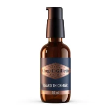 King C. Gillette Beard Thickener Vitamin B complex and Caffeine 1.7 oz