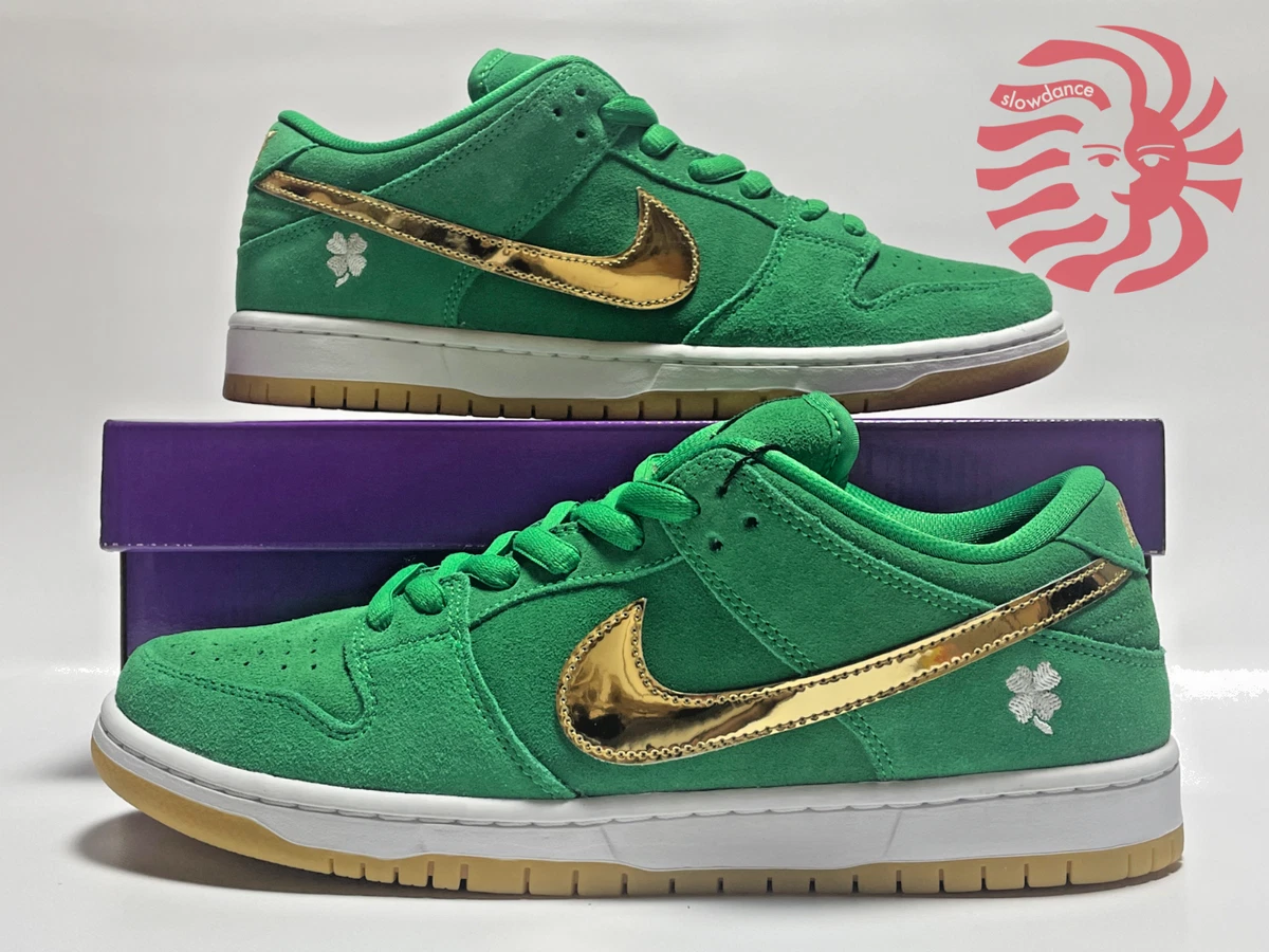 Nike SB Dunk Low St. Patricks Day Shamrock [US 6-12] BQ6817-303 New