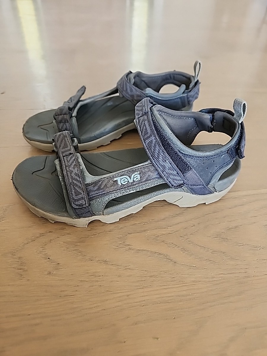 Teva K Tanza Sandals For Kids - Quick-Dry, Recycled Webbing, Hook & Loop Strap