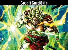 Credit Card Sticker Skin Film Pre-Cut Decal Dragon Ball Z  Size 8.5X5.4cm