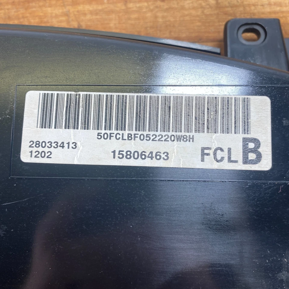 2006 Chevrolet Impala velocímetro painel de instrumentos IPC 15806463 - Imagem 4 de 4