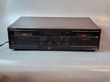 Sony TC- W320 Stereo Dual Cassette Tape Deck Player Recorder  Parts Or Repair