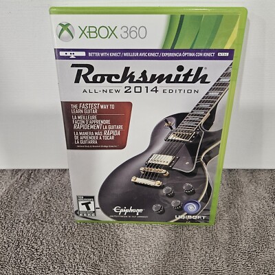 Rocksmith -- 2014 Edition (Microsoft Xbox 360, 2013) CIB