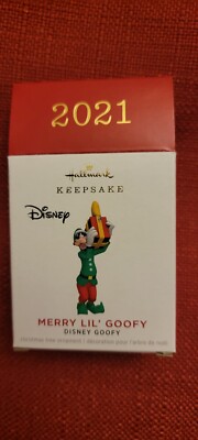 Hallmark Keepsake - Merry Lil' Goofy - Miniature - 2021