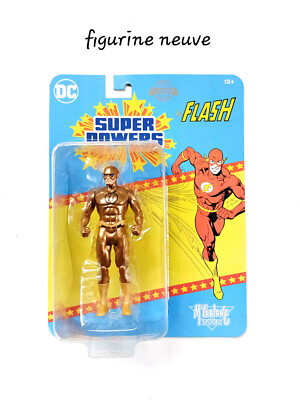 McFarlane DC Super Powers The Flash Gold Figur