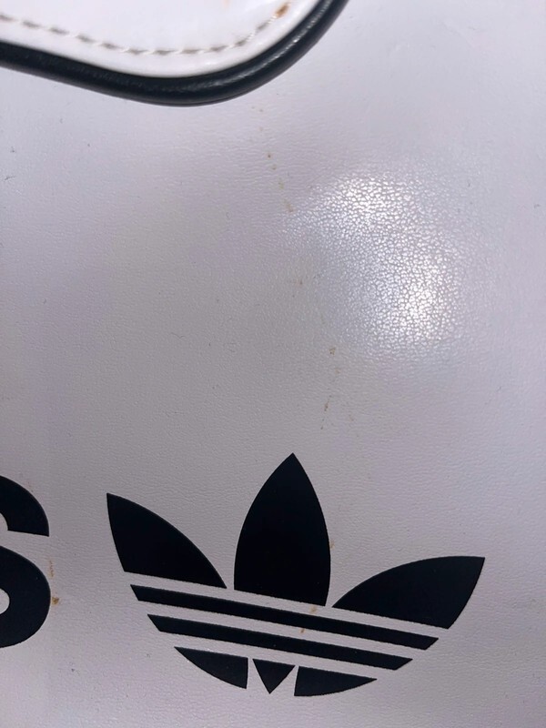 Adidas Originals Womens Bowling Style Bag White Trefoil Logo Handbag