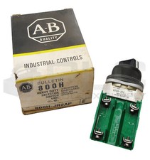 NEW ALLEN BRADLEY 800H-JR2AP SER E HEAVY DUTY SELECTOR SWITCH W/ 800T-XAP SER E