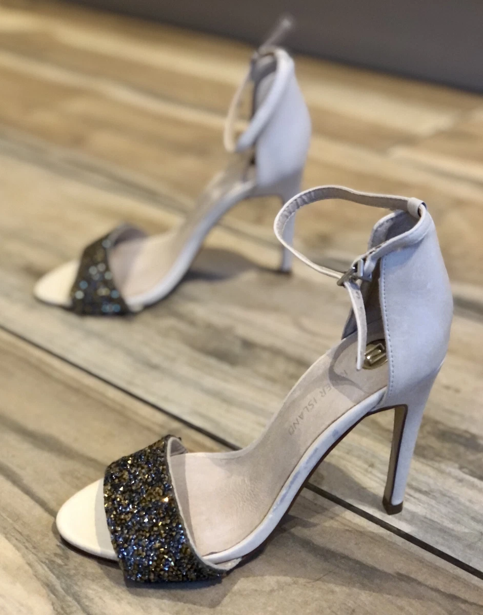 Cream strappy top sandals uk