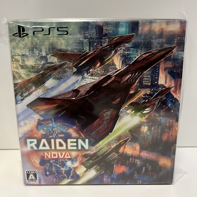 RAIDEN NOVA - LIMITED EDITION PS5 JAPAN NEW (GAME IN ENGLISH) NEW SEALED