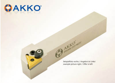 Akko PTGNL 1010 E11 Klemmhalter Drehstahl 10x10 für TNMG 1103..