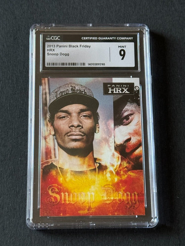 2013 Panini HRX Black Friday SNOOP DOGGY DOGG Calvin Broadus Gangster Card CGC 7