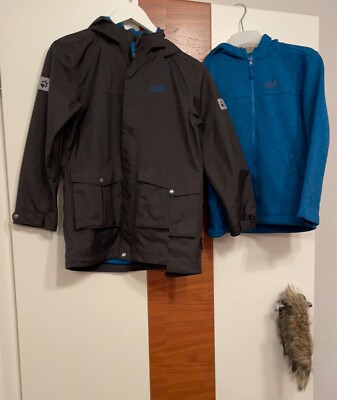 Jack Wolfskin  Cosy  Bear 3 in 1 Parka Funktionsjacke Gr. 140 Texapore Nanuk TOP