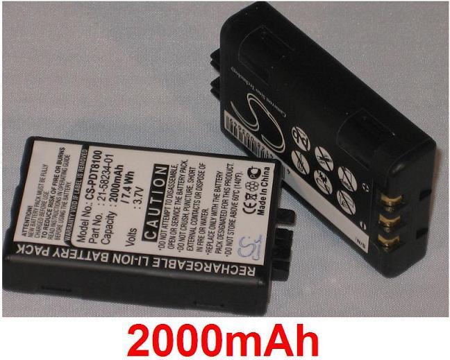 Batterie pour Symbol PDT8137 type 21-58234-01 idéale pour les inventaires intensifs en entrepôt
