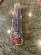 Snap On 212yfsmsy semi deep fdx 3/8 metric socket set 12 Pc Set 8-19 sealed