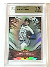 Nate Pearson 2019 Bowman Chrome 2018 AFL Fall Stars #AFL-NP BGS 9.5 GEM MINT