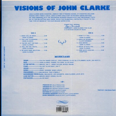 VINYL John Clarke - Visions Of John Clarke 827670796015| eBay