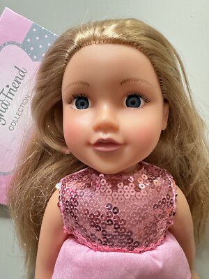 Chad Valley DesignaFriend 18” Doll Blue Eyes Blonde Hair